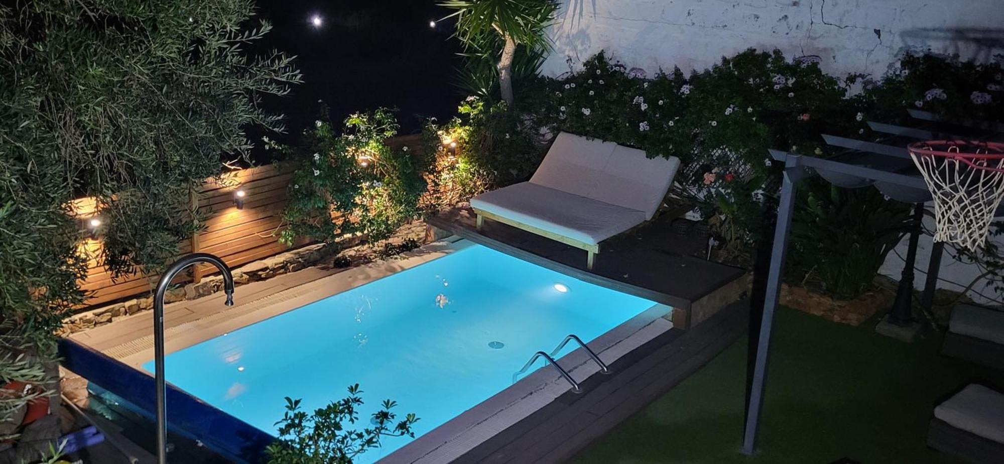 Вилла Casa Agustin Pool 27 ºc Фатага Экстерьер фото