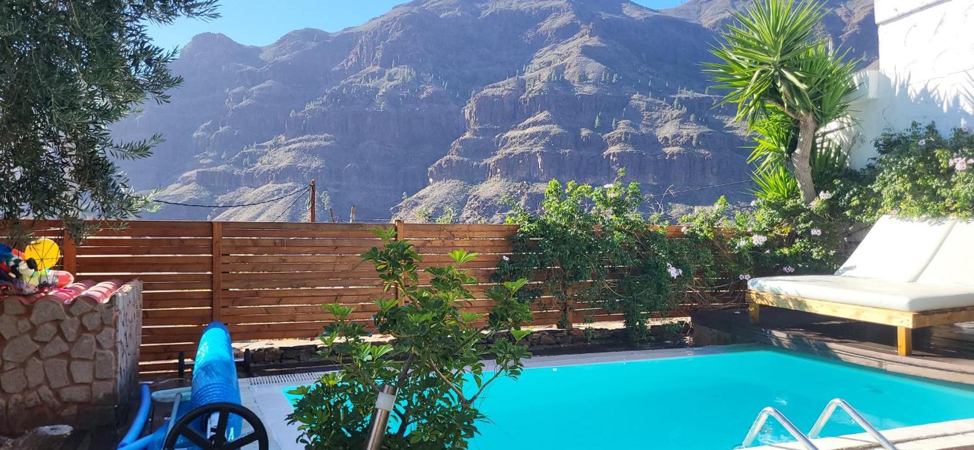 Вилла Casa Agustin Pool 27 ºc Фатага Экстерьер фото